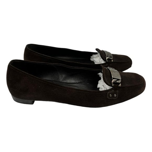 PRADA Suede Leather Loafers - Picture 10 of 16